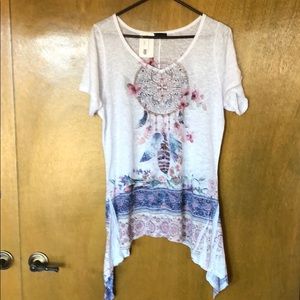 Shark bite short sleeve